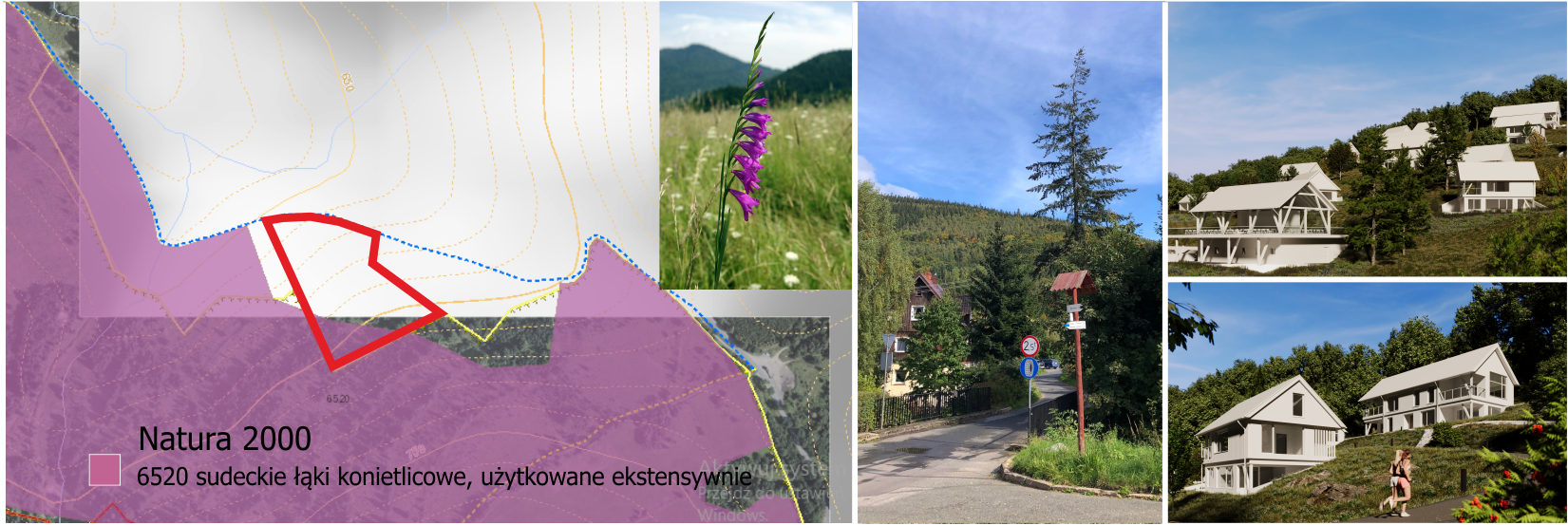 ogród przy pensjonacie zielona metamorfoza Kowary